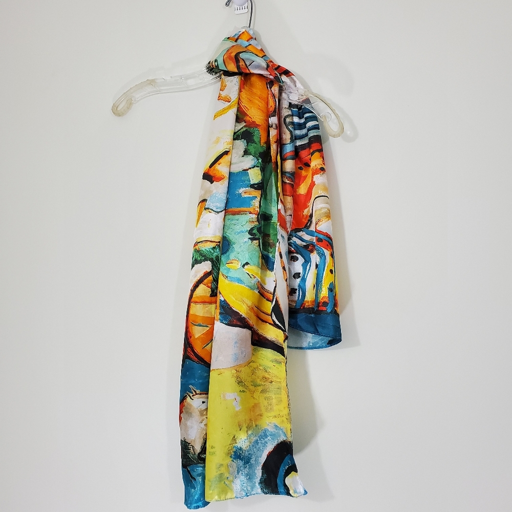 Animal Print Scarf Mills 2018